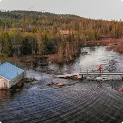 Completely Flooded home