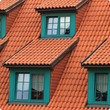 New roof tile shingles